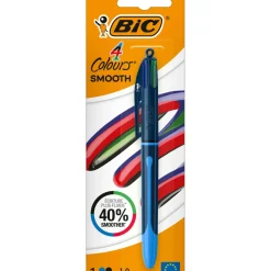Esferógrafica Com 4 Cores Smooth Drop Bic
