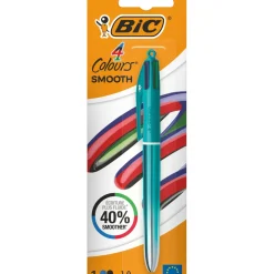 Esferógrafica Com 4 Cores Smooth Gradient Bic