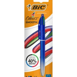 Esferógrafica Com 4 Cores Smooth Gradient Bic