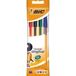 Esferografica 4 Unidades Sortido Orange