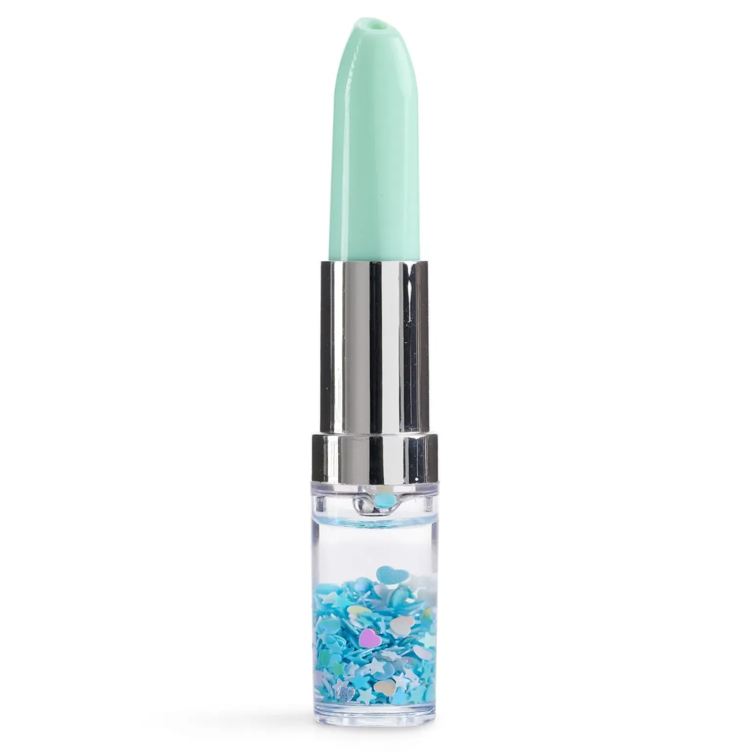 Esferográfica Baton Glitter Menta B2Fun