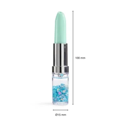 Esferográfica Baton Glitter Menta B2Fun