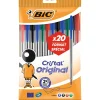 Esferográfica Bic Cristal Sortido 20 Unidades