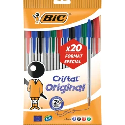 Esferográfica Bic Cristal Sortido 20 Unidades