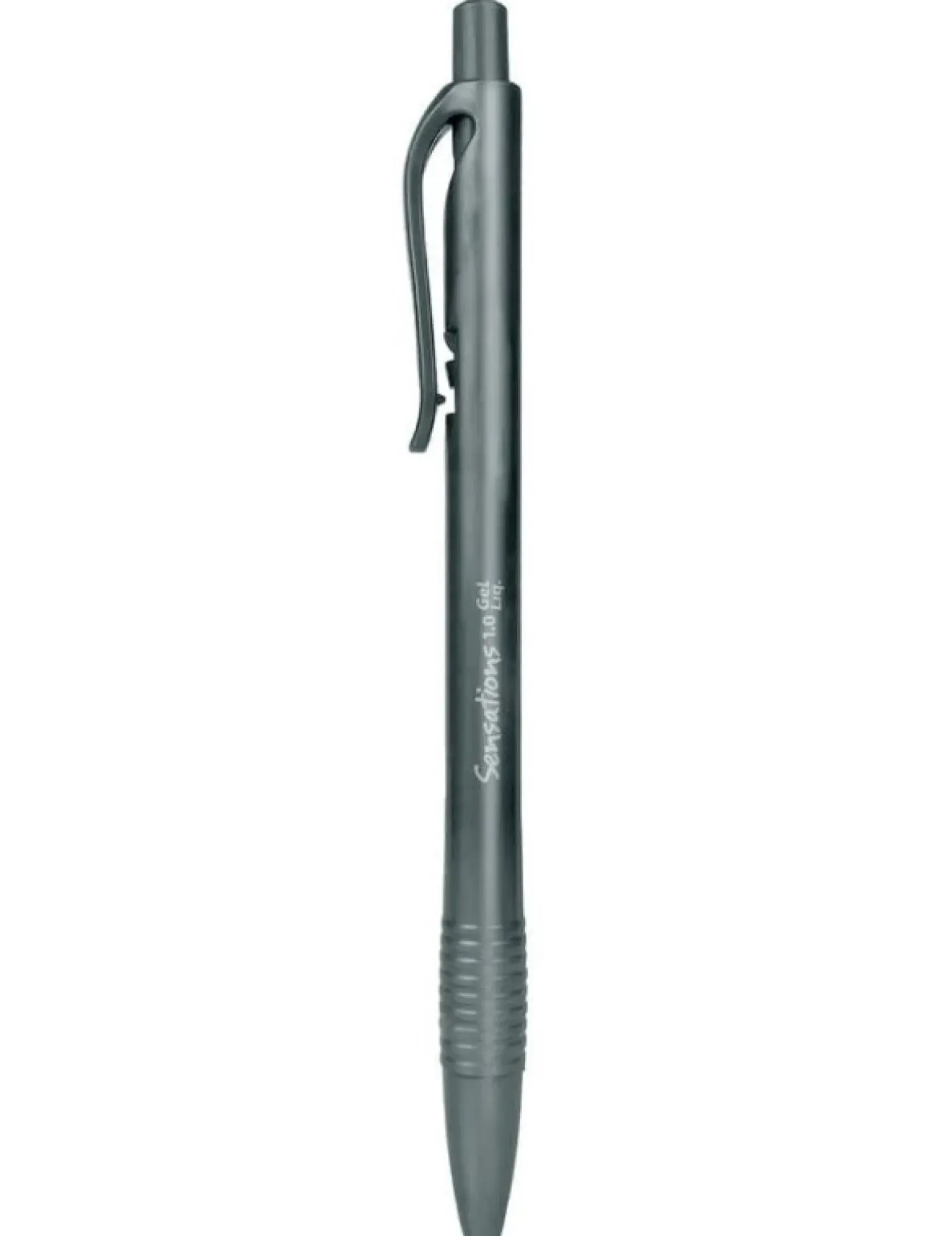 Esferográfica Clic Sensations Gel Prata