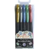 Esferográfica Clip Tinta Gel Sarasa Decoshine 5 unidades
