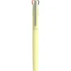 Esferográfica 3 cores Starflo MBP-801 amarelo pastel