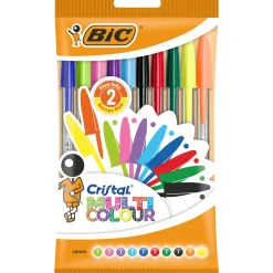 Esferográfica Cristal Multicolor 10 unidades Bic