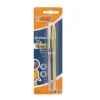 Esferográfica Cristal Shine Dourada e Prateada Bic