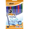 Esferográfica Cristal Soft 10 unidades (várias cores)