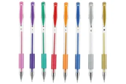 Esferográfica de Tinta Gel Metálica