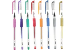 Esferográfica de Tinta Gel Metálica