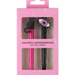 Esferográfica Eye Pink Magic 2 unidades (artigo sortido)