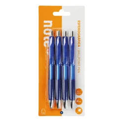 Esferográfica Retrátil de Tinta Azul