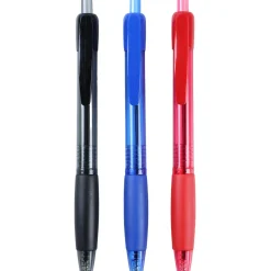 Esferográfica Retrátil 0,7mm 3 Unidades Sortidos