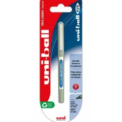 Esferográfica Roller Uni Eye Fine Ub157 Azul Claro