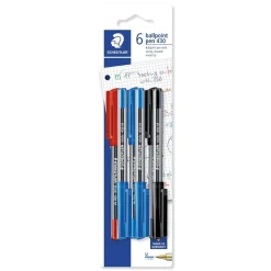 Esferográfica Staedtler Stick 6 unidades