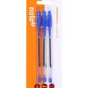 Esferográfica Transparente de Tinta Azul