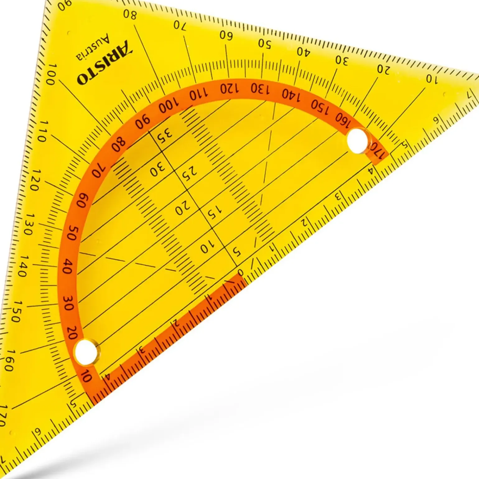 Esquadro Geométrico 16Cm Geoflex Aristo