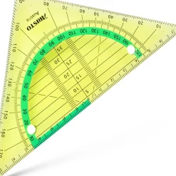 Esquadro Geométrico 16Cm Geoflex Verde Aristo