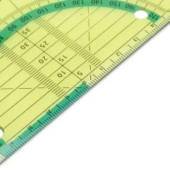Esquadro Geométrico 16Cm Geoflex Verde Aristo