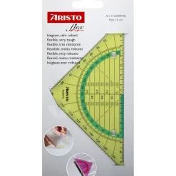 Esquadro Geométrico 16Cm Geoflex Verde Aristo