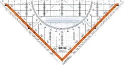 Esquadro Geométrico com Pega 23cm Rotring