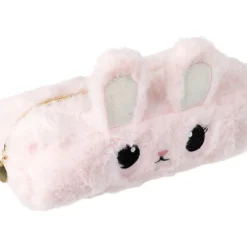 Estojo Peluche Glitter Bunny Joy Rosa