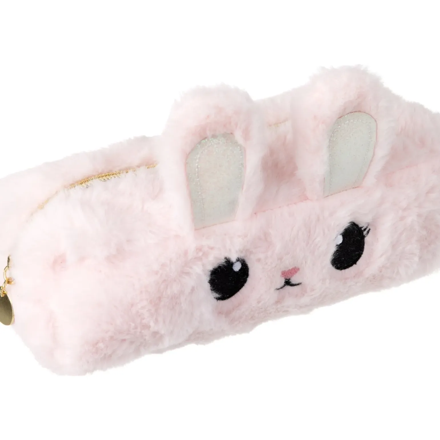 Estojo Peluche Glitter Bunny Joy Rosa