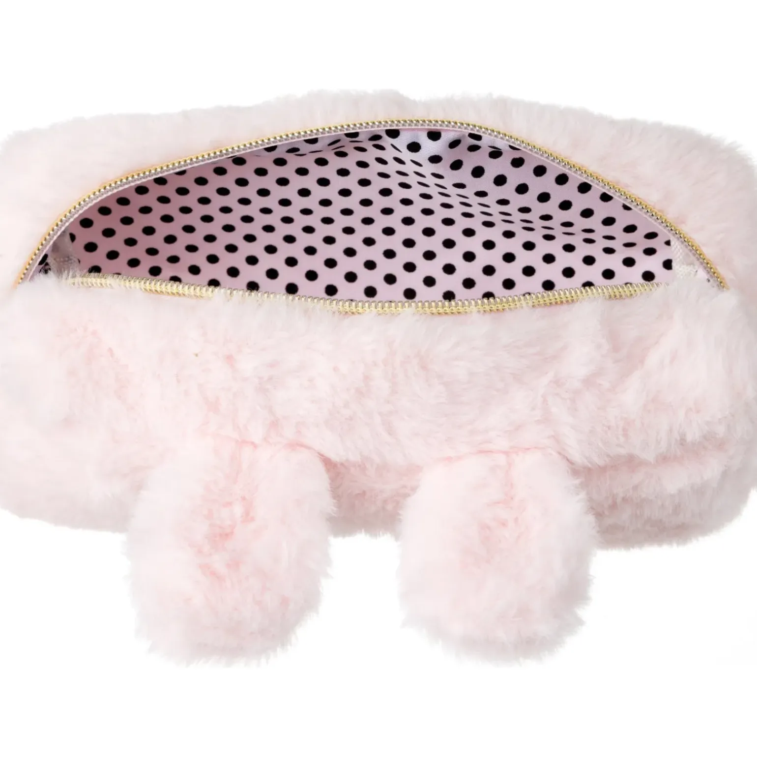Estojo Peluche Glitter Bunny Joy Rosa
