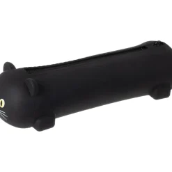 Estojo Silicone Cat Preto Pink Magic
