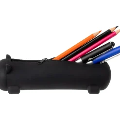Estojo Silicone Cat Preto Pink Magic