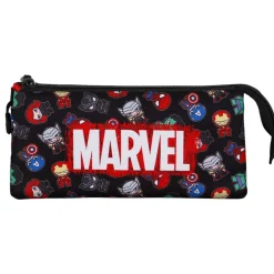 Estojo Triplo - Avengers Chibi