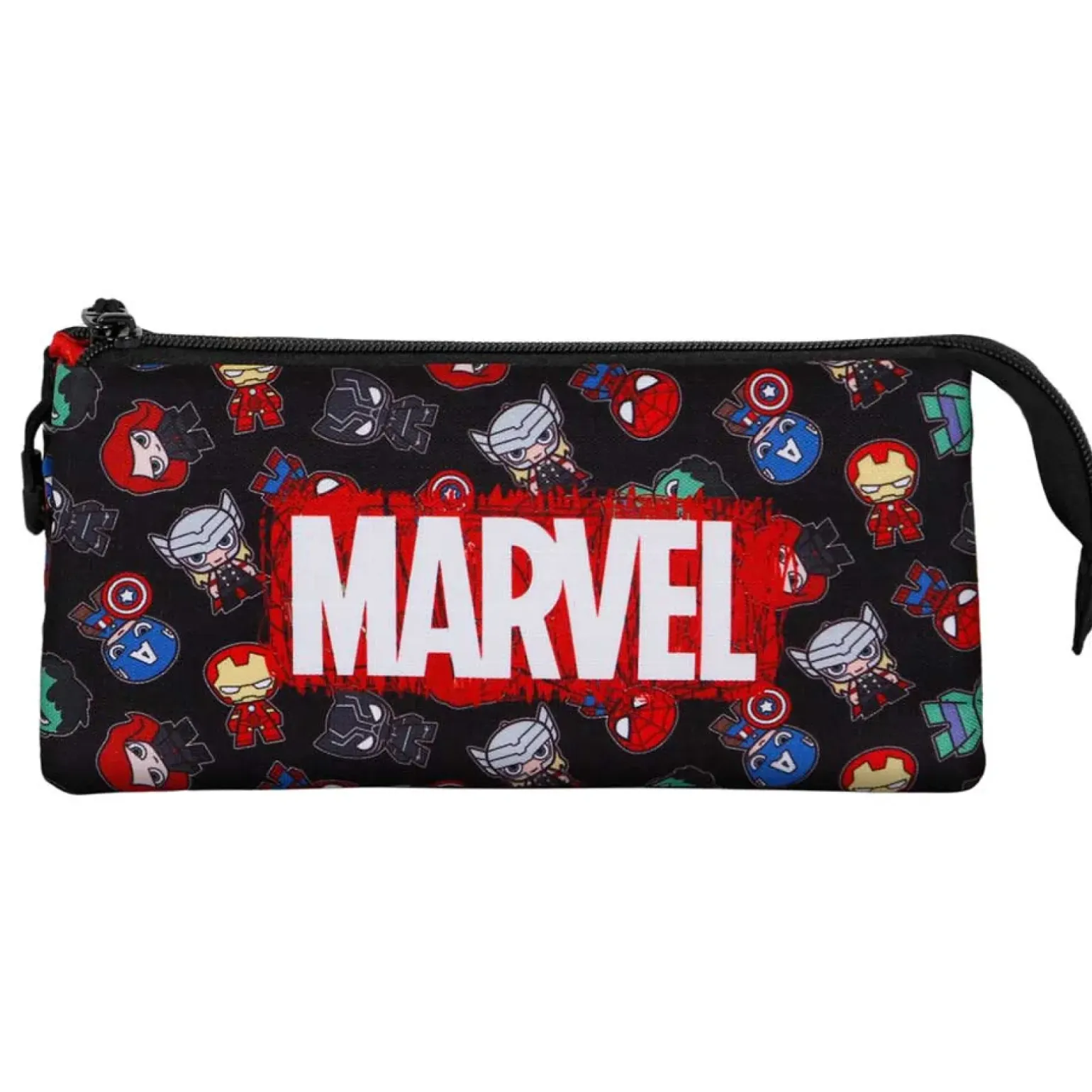 Estojo Triplo - Avengers Chibi