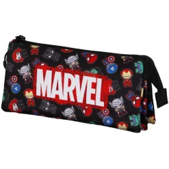 Estojo Triplo - Avengers Chibi