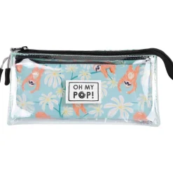 Estojo Triplo - Clear Lazy Oh My Pop
