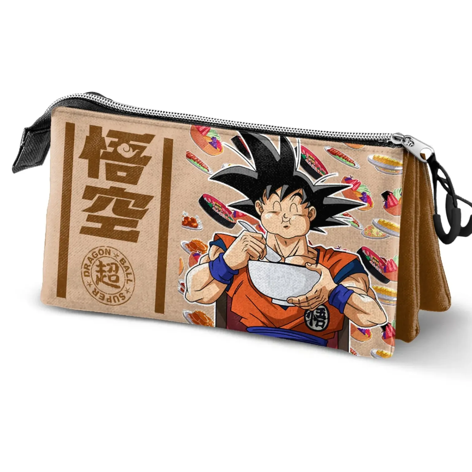 Estojo Triplo Dragon Ball - Goku Foodi