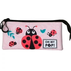 Estojo Triplo - Ladybug Oh My Pop