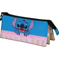 Estojo Triplo - Lilo & Stitch