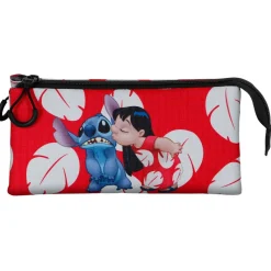 Estojo Triplo - Lilo&Stitch Kiss