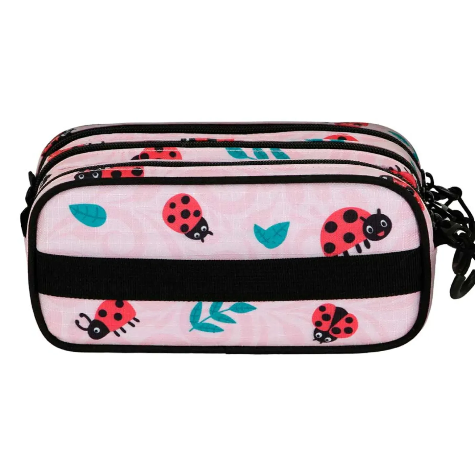Estojo Triplo Red - Ladybug Omp