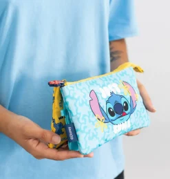 Estojo Triplo Stitch Tropical