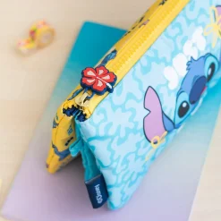 Estojo Triplo Stitch Tropical