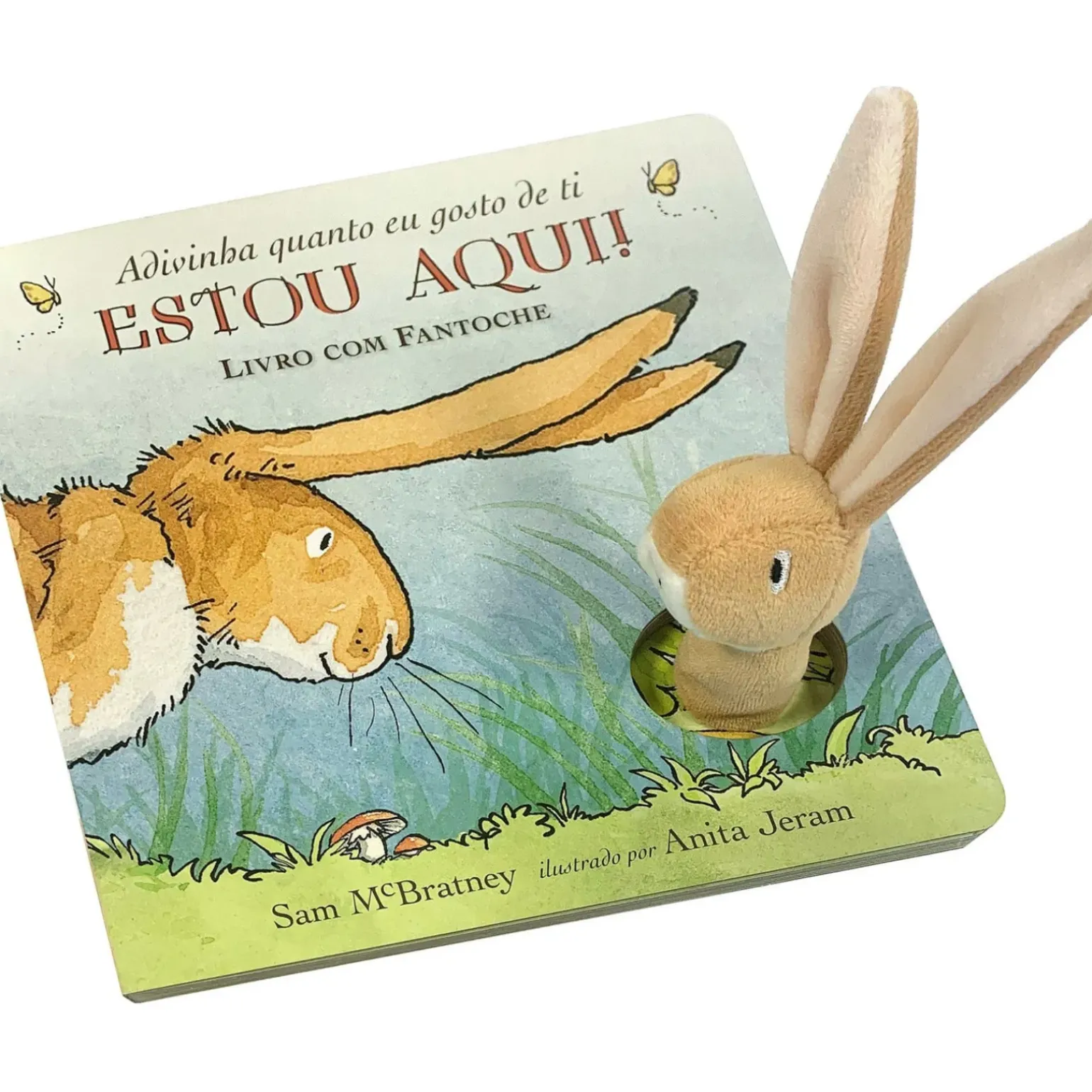 Estou Aqui! Livro com Fantoche de Dedo de Uma história de encantar para todas as idades