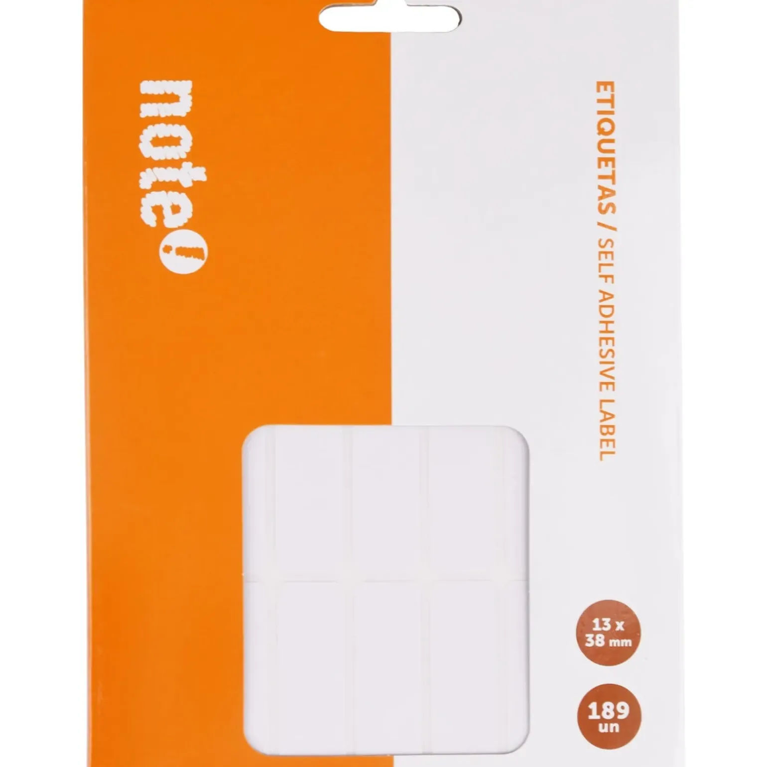 Etiquetas Adesivas 13 x 38mm 189 unidades Note!
