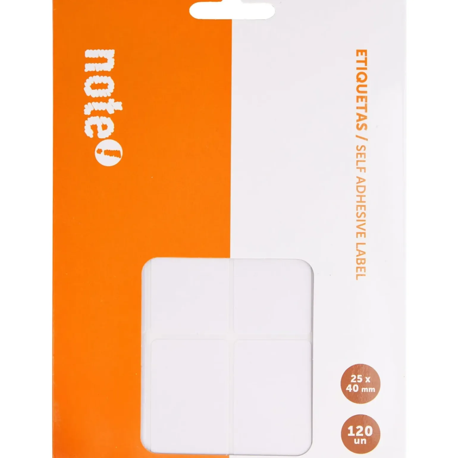 Etiquetas Adesivas 25 x 40mm 120 unidades Note!