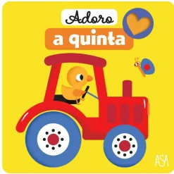 Eu Adoro A Quinta: Livro de Feltro de Langue au Chat
