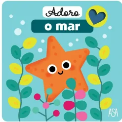 Eu Adoro o Mar: Livro de Feltro de Langue au Chat