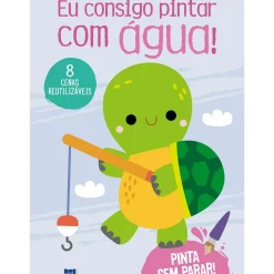 Eu Consigo Pintar com Água - Lilás - Tartaruga de YOYO BOOKS