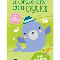 Eu Consigo Pintar com Água - Verde - Foca de YOYO BOOKS